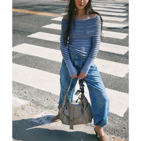 Free People Logan Cinched Cargo Jeans - Picture 10 of 13